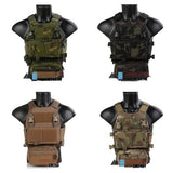 Emerson Gear FCS Style Vest W/MK Chest Rig - Socom Tactical Airsoft - - Emerson Gear Airsoft