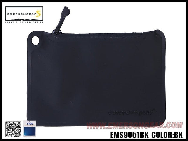 Emerson Gear Waterproof Hot Pressing Pocket (18x12.5cm) - Black-Emerson Gear-Socom Tactical Airsoft