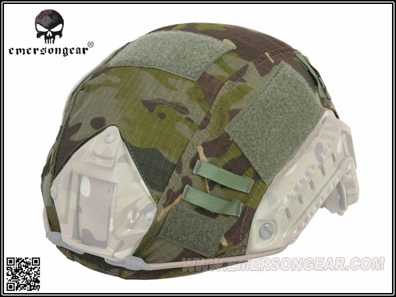 Emerson Gear Bump Fast Helmet Cover - Multicam Tropic - Socom Tactical Airsoft - - Emerson Gear Airsoft