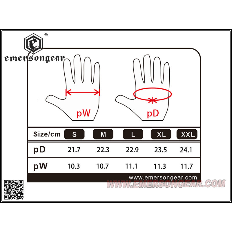 Emerson Gear Warfighter Gloves (Dark Earth) - Socom Tactical Airsoft - -  Airsoft