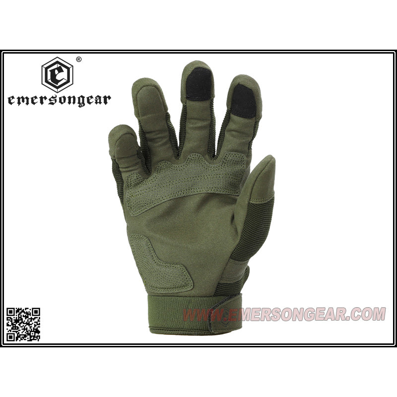 Emerson Gear Warfighter Gloves (Olive) - Socom Tactical Airsoft - -  Airsoft