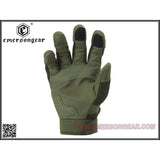 Emerson Gear Warfighter Gloves (Olive) - Socom Tactical Airsoft - -  Airsoft