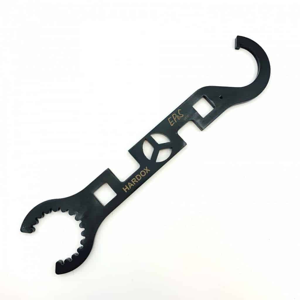 Epes Hardox AR15 Multi tool and barrel wrench - blackening-EPES-Socom Tactical Airsoft