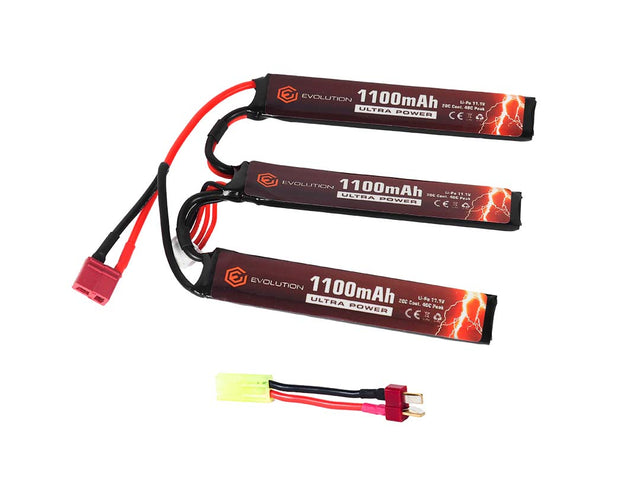 Evolution 11.1v Cranestock 1100mah Lipo Battery From Evolution International