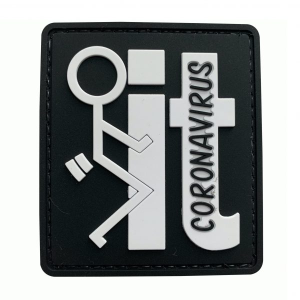 TPB F*** Coronavirus PVC Patch - Socom Tactical Airsoft - - The Patch Board Airsoft