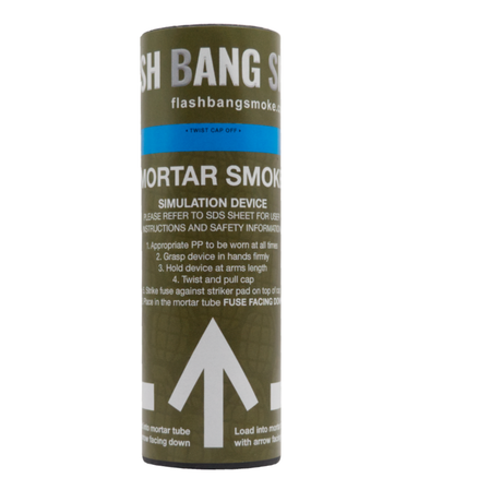 FBS 38mm Mortar Round - White Smoke (Friction) From Flash Bang Smoke