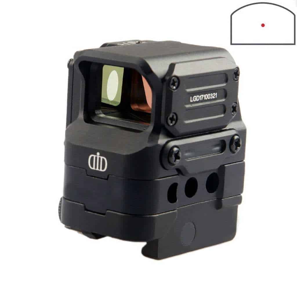 FC1 style optical Red dot sight - Black - Socom Tactical Airsoft - - Socom Tactical Airsoft Airsoft