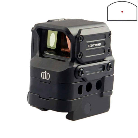 FC1 style optical Red dot sight - Black - Socom Tactical Airsoft Fleet - - Socom Tactical Airsoft Airsoft