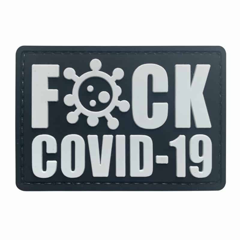 TPB F**k Covid-19 Patch - Socom Tactical Airsoft - - The Patch Board Airsoft