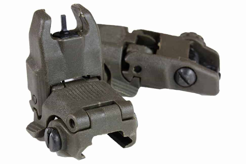 FMA FBUS Gen2 Iron sights - OD - Socom Tactical Airsoft - -  Airsoft