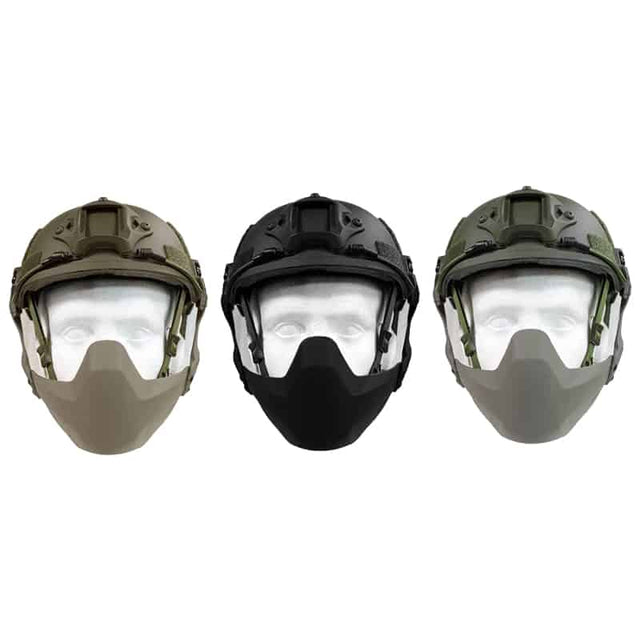 FMA Folding Half Seal Helmet Mask - Socom Tactical Airsoft - - FMA Tactical Gear Airsoft