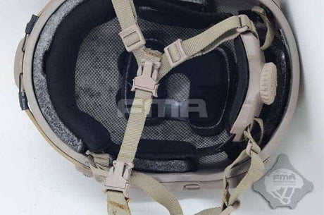 FMA ops core Helmet Suspension Chin Extender Strap - Tan-FMA Tactical Gear-Socom Tactical Airsoft