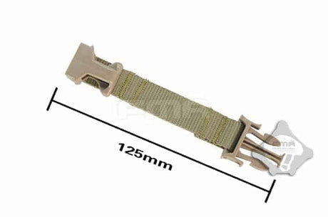 FMA ops core Helmet Suspension Chin Extender Strap - Tan-FMA Tactical Gear-Socom Tactical Airsoft