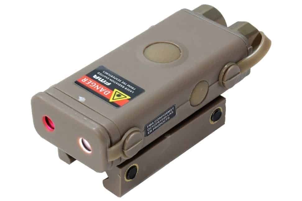 FMA PEQ-10 PRO-laser - Dark Earth - Socom Tactical Airsoft - -  Airsoft