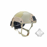 FMA Fast Helmet (Carbon Fibre Version) M/L - Dark Earth - Socom Tactical Airsoft - -  Airsoft