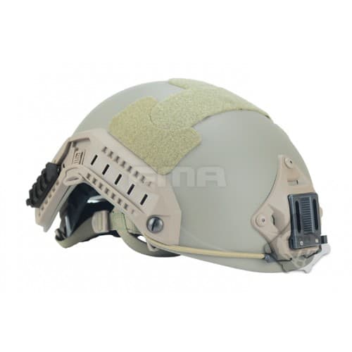 FMA Fast Helmet (Carbon Fibre Version) M/L - Dark Earth - Socom Tactical Airsoft - -  Airsoft