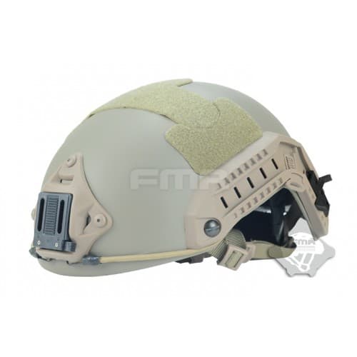 FMA Fast Helmet (Carbon Fibre Version) M/L - Dark Earth - Socom Tactical Airsoft - -  Airsoft