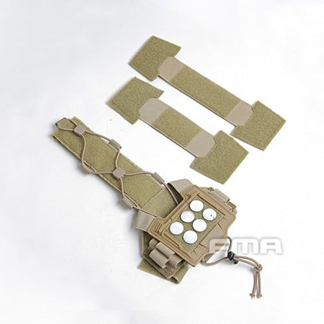 FMA Universal Tactical Helmet Bridge Cover-FMA Tactical Gear-Dark Earth-Socom Tactical Airsoft