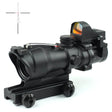 GHT 4x32 ACOG Sight With Fibre Illuminated Red Dot Sight - Socom Tactical Airsoft - - GHT Airsoft