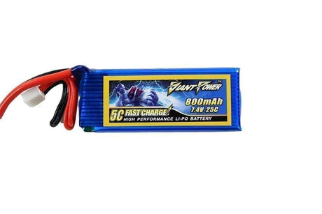 Giant Power 7.4v 800MAH 25C LiPo battery - Socom Tactical Airsoft Fleet - - Giant Power Airsoft