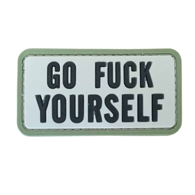 TPB Go F**k Yourself Patch - Socom Tactical Airsoft - - The Patch Board Airsoft