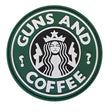 TPB Guns And Coffee Patch (Green) - Socom Tactical Airsoft - - The Patch Board Airsoft