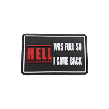 TPB Hell Was Full So I Came Back Patch - Socom Tactical Airsoft - - The Patch Board Airsoft