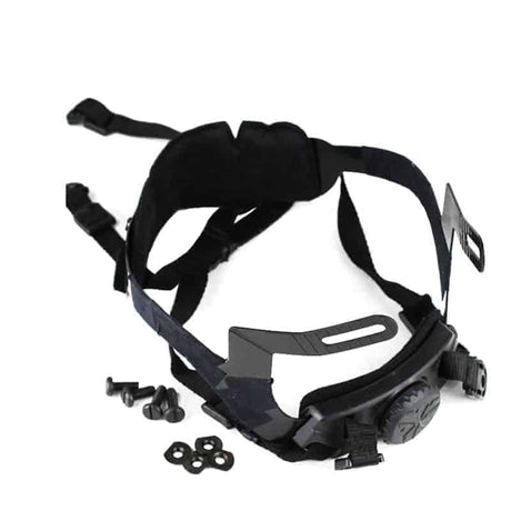 ACM Helmet Cingulate System - Black - Socom Tactical Airsoft Fleet - - ACM Airsoft