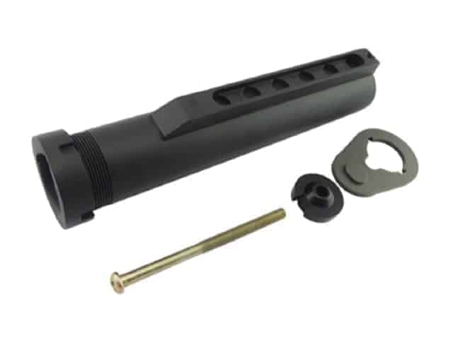 ZCI Cast AEG Stock Tube (Black) - Socom Tactical Airsoft - - ZCI Airsoft