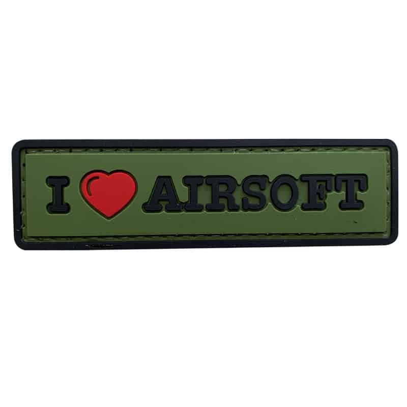 TPB I Love Airsoft Patch - Socom Tactical Airsoft - -  Airsoft