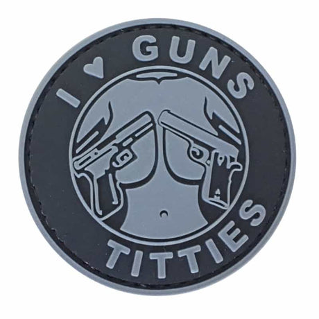 TPB I Love Guns & Titties Patch - Socom Tactical Airsoft - -  Airsoft