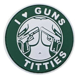 TPB I Love Guns & Titties Patch - Socom Tactical Airsoft - -  Airsoft