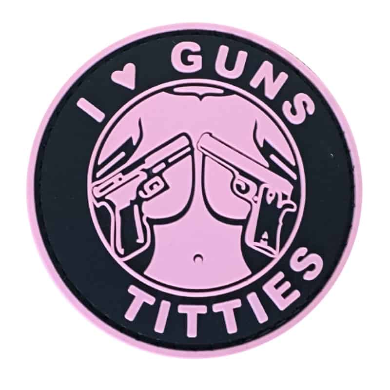 TPB I Love Guns & Titties Patch - Socom Tactical Airsoft - -  Airsoft