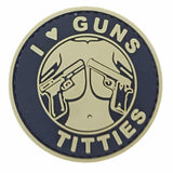 TPB I Love Guns & Titties Patch - Socom Tactical Airsoft - -  Airsoft