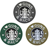 I Love Guns & Bacon Patch - Socom Tactical Airsoft - - The Patch Board Airsoft