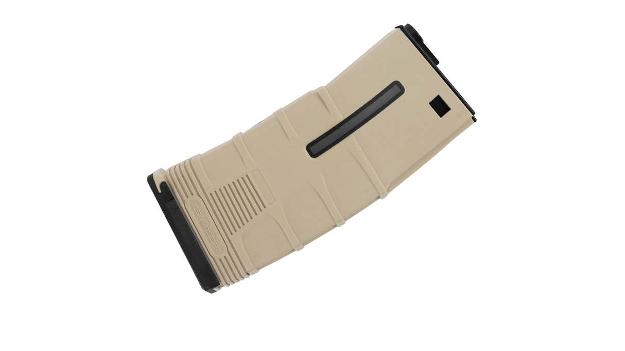 ICS T Tactical M4 Mid-Cap Magazine 120 Rounds - Tan - Socom Tactical Airsoft - - ICS Airsoft Airsoft