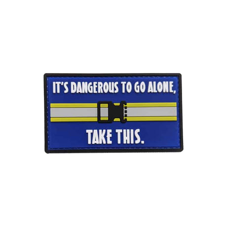 TPB It's Dangerous To Go Alone Patch - Socom Tactical Airsoft - - The Patch Board Airsoft