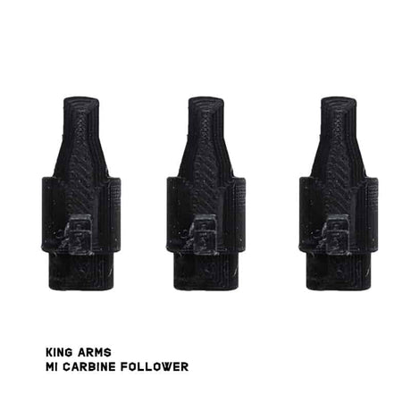 6 Shooters 'Stop' followers for King Arms M1 Carbine (3) Black - Socom Tactical Airsoft Fleet - - 6 Shooters Airsoft