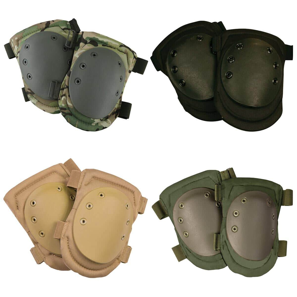 Kombat UK Armour Knee Pads (Various Colours) - Socom Tactical Airsoft - - Kombat UK Airsoft