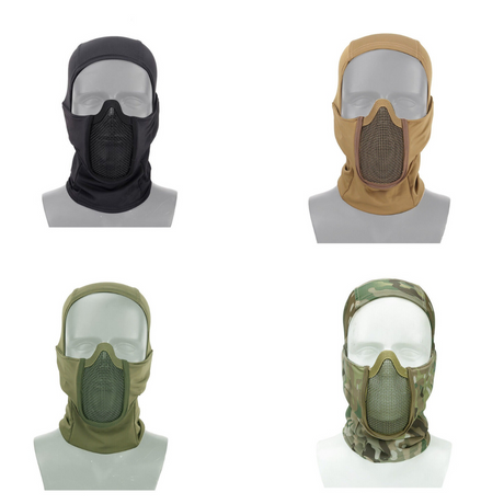 Kombat UK Operators Balaclava / Mesh Face (Various Colours) - Socom Tactical Airsoft Fleet - - Kombat UK Airsoft