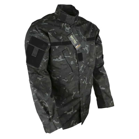 Kombat UK ACU Assault Shirt - BTP Black - Socom Tactical Airsoft Fleet - - Kombat UK Airsoft