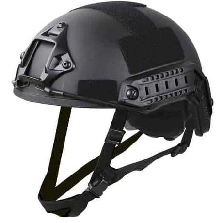 Kombat UK Adjustable Fast Helmet-Kombat UK-Black-Socom Tactical Airsoft