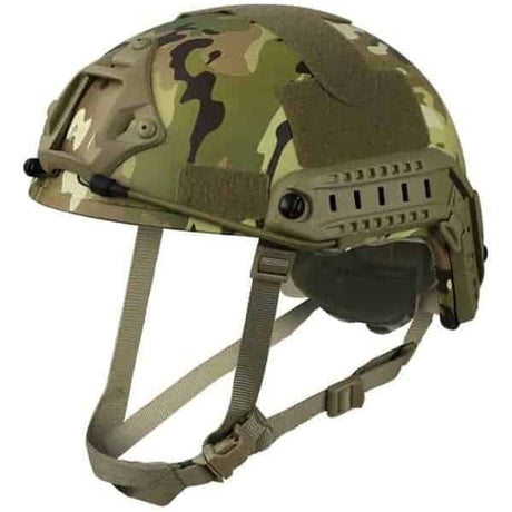 Kombat UK Adjustable Fast Helmet-Kombat UK-BTP-Socom Tactical Airsoft