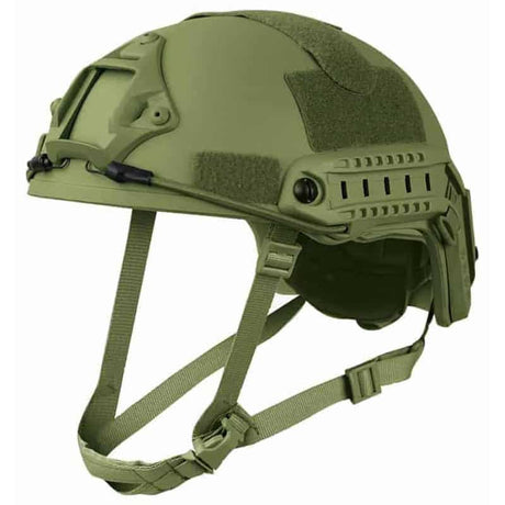 Kombat UK Adjustable Fast Helmet-Kombat UK-Olive-Socom Tactical Airsoft