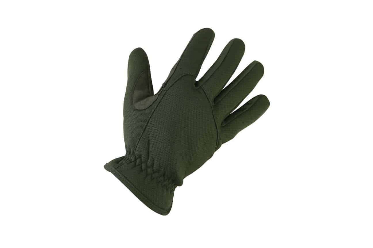 Kombat UK Delta Fast Gloves - Olive - Socom Tactical Airsoft - - Kombat UK Airsoft