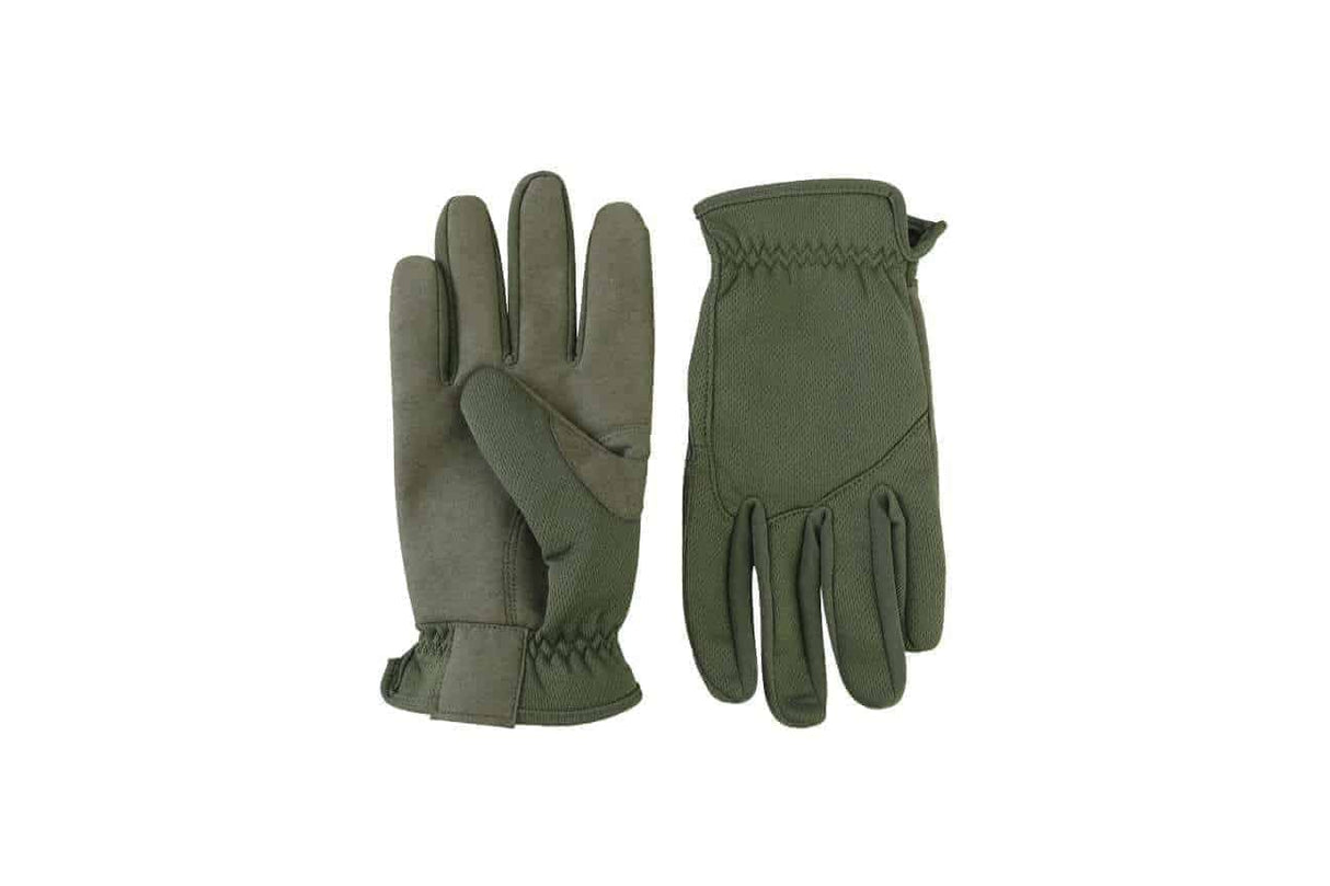 Kombat UK Delta Fast Gloves - Olive - Socom Tactical Airsoft - -  Airsoft