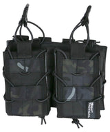 Kombat UK Delta Multi-Calibre Magazine Pouch - Double-Kombat UK-BTP Black-Socom Tactical Airsoft