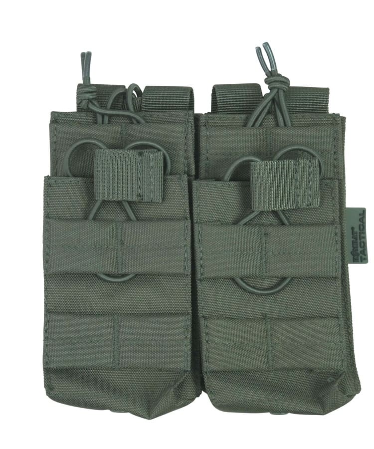 Kombat UK Double Duo Molle Magazine Pouch - Socom Tactical Airsoft - -  Airsoft