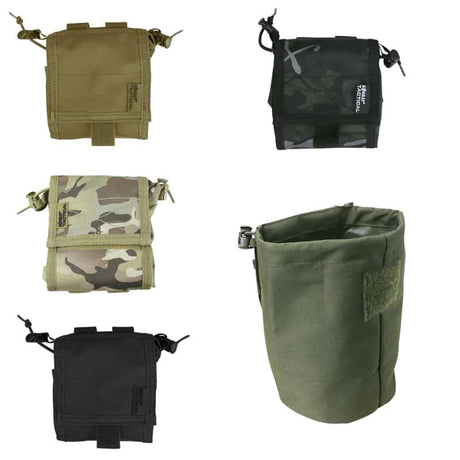 Kombat UK Folding Dump Pouch - Socom Tactical Airsoft Fleet - - Kombat UK Airsoft