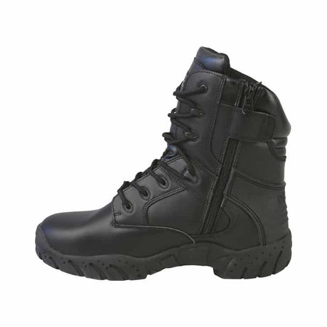 Kombat UK Leather Tactical Pro Boots 8" - Black-Kombat UK-Size 5-Socom Tactical Airsoft